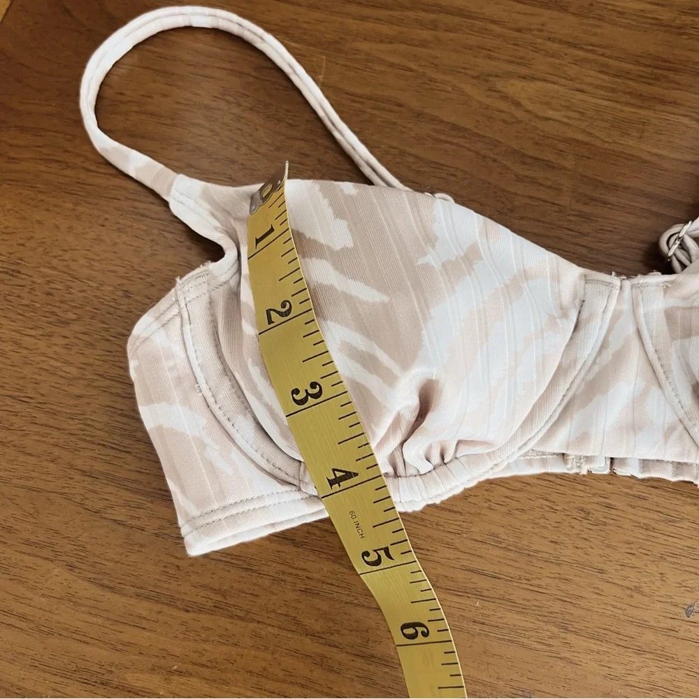 NEUTRAL PRINT TWO PIECE BIKINI SET #0342 - Picture 12 of 12